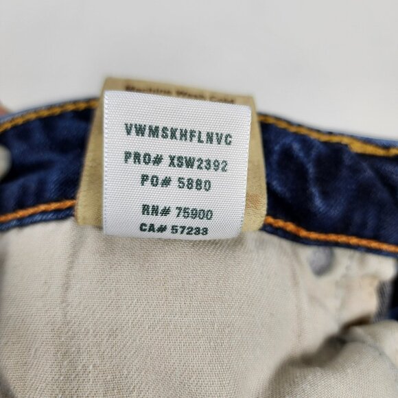 Big Star Jeans Womens 29L Blue Vintage Mid Rise Dark Wash Jeans (29x32) XSW2392 - Picture 11 of 11